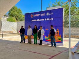 Realiza la Secretaría de Salud Jornada de Salud en la comunidad de Urecho en Colón
