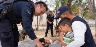 Conviven y celebran con sus hijos el Día de la Niñez en el Centro de Capacitación, Formación e Investigación para la Seguridad del Estado de Querétaro