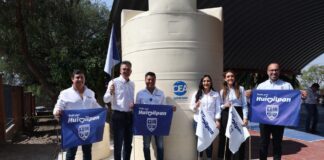 Inicia Jairo Morales obras de cosechas de agua de lluvia en escuelas y comunidades