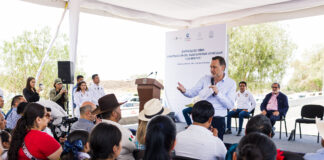 Inaugura Gobernador Paso Superior Vehicular Los Benitos