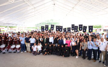 Inicia Concurso de Bandas de Guerra y Escoltas de Bandera Nacional COBAQ 2025