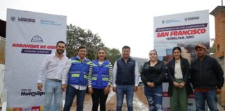 Inician obra de urbanización en San Francisco, Huimilpan