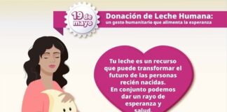 La Secretaría de Salud se adhiere a la conmemoración del Día Mundial de la Donación de Leche Materna