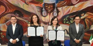 Firman Martha Elena Soto y Silvia Amaya convenio para realización de Servicio Social