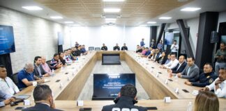 Titular de la Secretaria de Seguridad Ciudadana encabeza reunión con la Industria de Restaurantes y Alimentos Condimentados y titulares de seguridad municipales