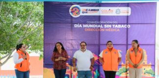 El Consejo Estatal Contra las Adicciones Sensibiliza los daños del consumo de tabaco y vapeadores