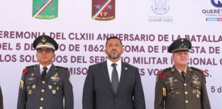 Autoridades conmemoran aniversario de la Batalla de Puebla con toma de protesta de jóvenes del Servicio Militar Nacional