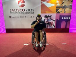 Brilla paratletismo queretano en Jalisco 2025 World Para Athletics Grand Prix