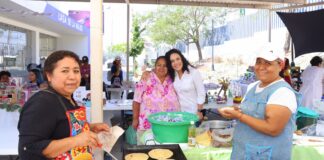 Inauguró el Sistema Estatal para el Desarrollo Integral de la Familia el Mercadito de Emprendedoras 2025