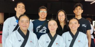 Clasifica equipo de la Universidad Tecnológica de Querétaro de taekwondo a la Universiada Nacional 2025