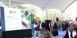 La Secretaría de Desarrollo Urbano y Obras Públicas Entrega obras de mejoramiento en parque de San Pedrito Peñuelas