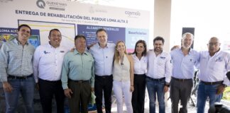Reciben habitantes de Loma Alta la rehabilitación de espacios públicos
