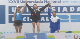 Suma UAQ medalla en powerlifting, en la Universiada Nacional