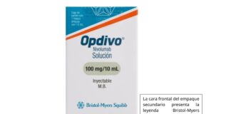 La Comisión Federal para la Protección contra Riesgos Sanitarios emite Alerta Sanitaria por la Falsificación del producto Opdivo