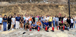 Capacitan a comunidad UAQ sobre Protección Civil, en campus Jalpan