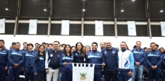 Abanderan a delegación queretana para los Juegos Deportivos de la Educación Media Superior 2025