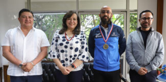 Recibe Rectora a deportistas UAQ