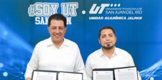 Universidad Tecnológica San Juan y Municipio de Arroyo Seco firman alianza por la educación