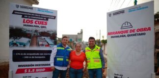 Huimilpan impulsa obras de urbanización en beneficio de más de 200 familias