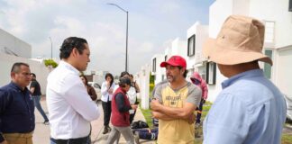 Chepe Guerrero recorre cárcamos y zonas afectadas por la lluvia