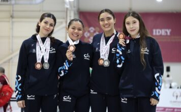 Esgrima queretana suma 12 medallas en la Olimpiada Nacional