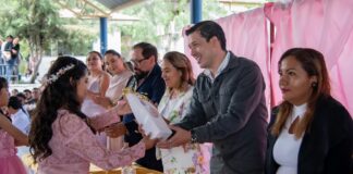 Mi gobierno seguirá invirtiendo como nunca en la educación: Rodrigo Monsalvo