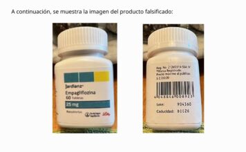 La Comisión Federal para la Protección contra Riesgos Sanitarios emite Alerta Sanitaria por falsificación del producto Jardianz