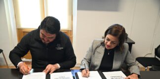 Comisión Estatal de Infraestructura y San Joaquín firman convenio de coordinación
