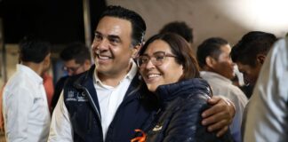 La Secretaría de Desarrollo Social rehabilita calle Querétaro en El Vegil