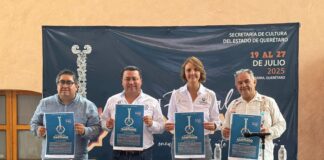 Anuncia López Birlain el XXVI Festival de Santiago de Jalpan de Serra