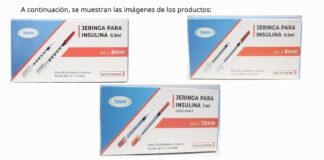 La Comisión Federal para la Protección contra Riesgos Sanitarios Emite Alerta Sanitaria por comercialización ilegal de Jeringa para insulina