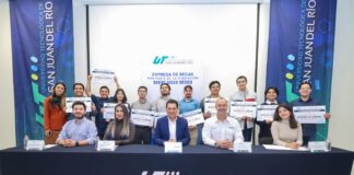 Reciben estudiantes de la Universidad Tecnológica San Juan beca de la Fundación Robert Bosh