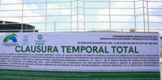 Protección al Medio Ambiente y Desarrollo Urbano Clausura planta separadora de residuos