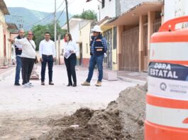 La Comisión Estatal de Infraestructura supervisa obra en cabecera municipal de Peñamiller