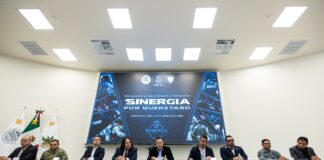 Instituciones de seguridad fortalecen coordinación a través de Sinergia por Querétaro