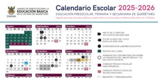 Ajustan calendario escolar 2025-2026 en educación básica