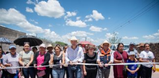 Rodrigo Monsalvo entrega obras por más de 30 millones de pesos