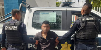 Policías Municipales detienen al “Catracho”