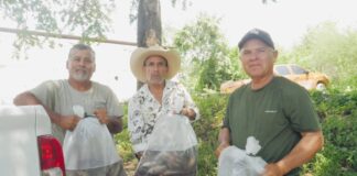 El Secretario de Desarrollo Agropecuario Entrega alevines para repoblar cuerpos de agua en la sierra