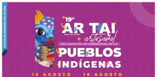 La Secretaría de Cultura del Estado Invita a la edición 19 del Bazar Artesanal Ar Tai