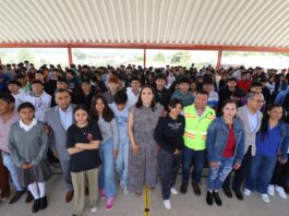 Inicia construcción de aula para el Colegio de Estudios Científicos y Tecnológicos en Huimilpan