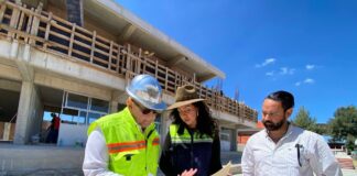 Supervisa titular del Instituto de Infraestructura Física Educativa obras educativas en Corregidora