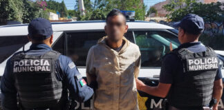 Policías municipales de Querétaro inhiben situación de riesgo en la colonia El Rocío