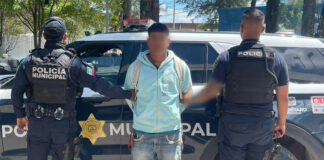 Policía municipal recupera motocicleta con reporte de robo