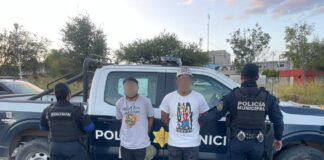 Detenidos por portación de armas prohibidas en Lomas del Pedregal