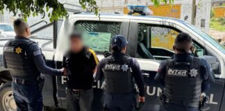 Detenido y remitido a la Fiscalía General del Estado de Querétaro por mandamiento vigente por violencia familiar