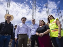 Fortalecen Gobernador y Secretario de Educación federal infraestructura con el inicio de construcción del CBTIS 304