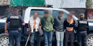 Cuatro detenidos por irrumpir en una vivienda asegurada