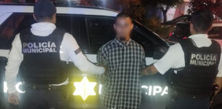 Sujeto detenido por robo a transeúnte en El Vergel