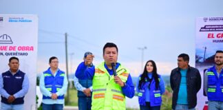 Arranca Jairo Morales obra de ampliación de red eléctrica y alumbrado en El Granjeno